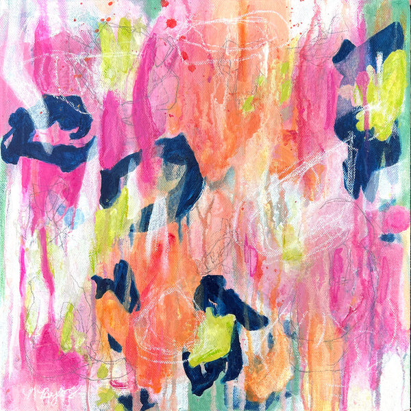 "Positive Change" original abstract painting