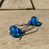 Pool Party - Blue Dangle Earrings